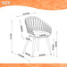SCLEY-8CANNESGR-LOT Outdoor/Patio Furniture/Patio Dining Sets