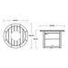 CTF48RBL Outdoor/Fire Pits & Heaters/Fire Pits