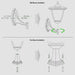 SML556 Lighting/Outdoor Lighting/Post & Pier Mount Lighting