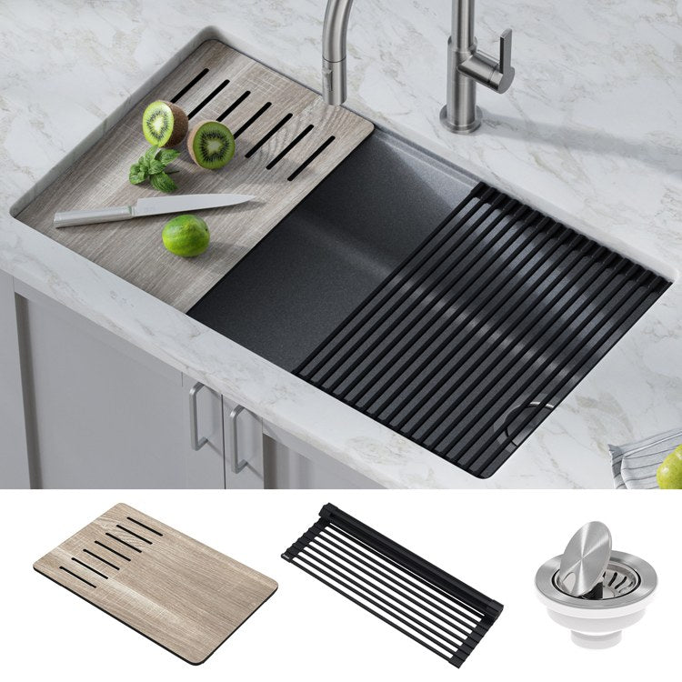 Product Image: KGUW2-33MGR Kitchen/Kitchen Sinks/Undermount Kitchen Sinks