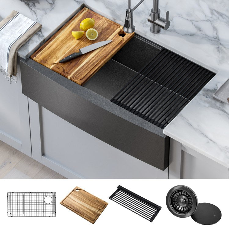Product Image: KWF210-33/PGM Kitchen/Kitchen Sinks/Apron & Farmhouse Sinks