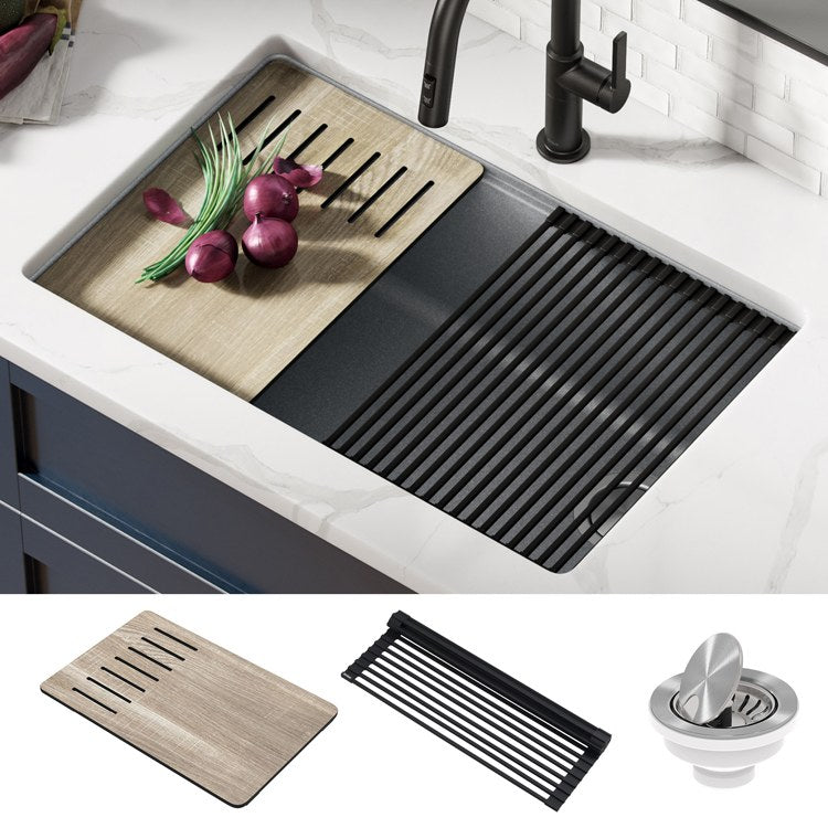 Product Image: KGUW2-30MGR Kitchen/Kitchen Sinks/Undermount Kitchen Sinks