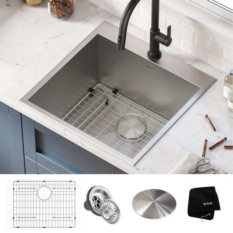 Product Image: KHT301-22L Laundry Utility & Service/Laundry Utility & Service Sinks/Drop in Utility Sinks