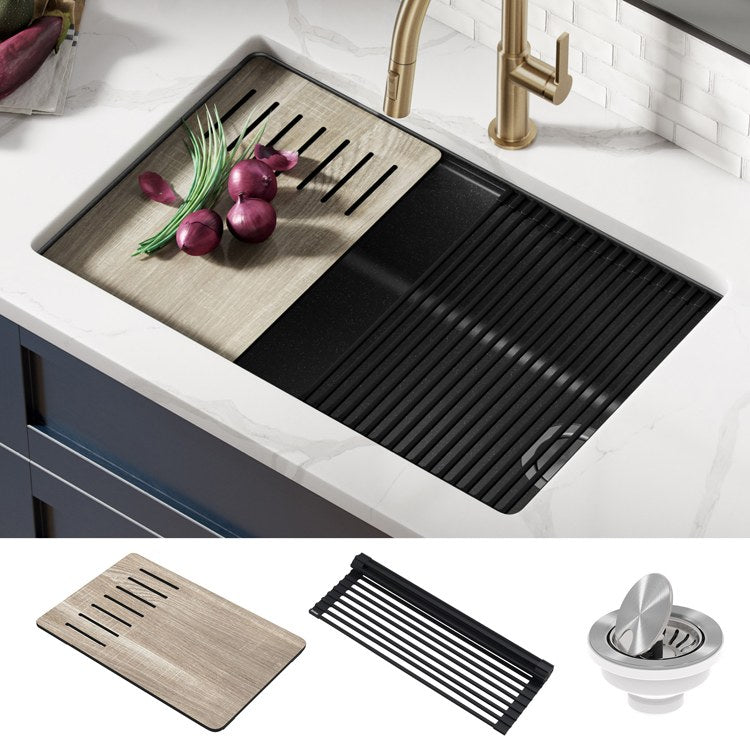 Product Image: KGUW2-30MBL Kitchen/Kitchen Sinks/Undermount Kitchen Sinks