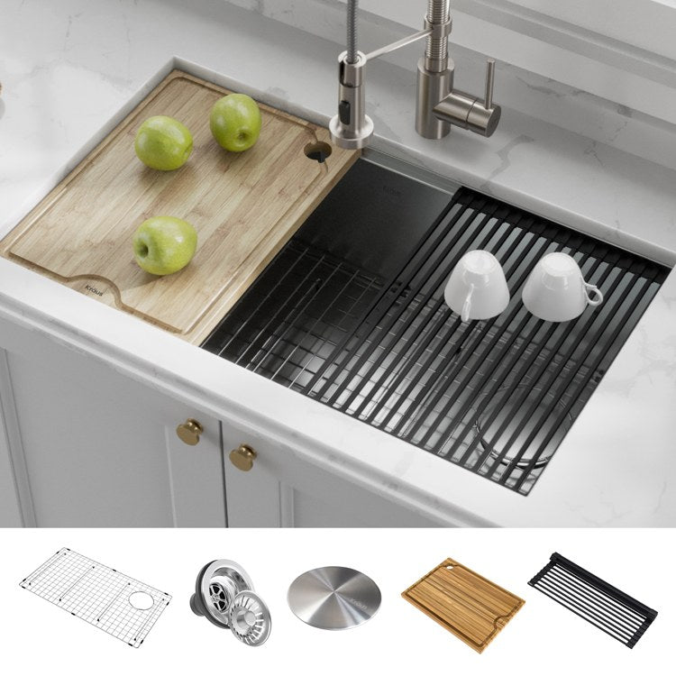 Product Image: KWU110-32 Kitchen/Kitchen Sinks/Undermount Kitchen Sinks