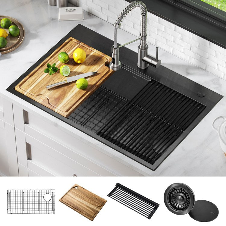 Product Image: KWT310-33/PGM Kitchen/Kitchen Sinks/Drop In Kitchen Sinks