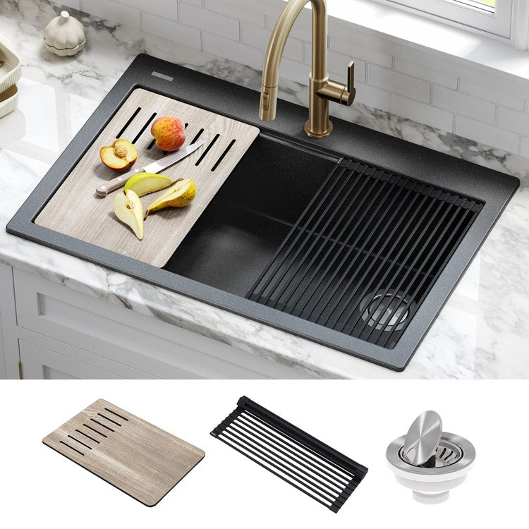 Product Image: KGTW2-33MBL Kitchen/Kitchen Sinks/Drop In Kitchen Sinks