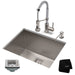 KHU24L-1610-53SSCH Laundry Utility & Service/Laundry Utility & Service Sinks/Drop in Utility Sinks