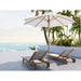 HLSL985-W Outdoor/Patio Furniture/Outdoor Chaise Lounges